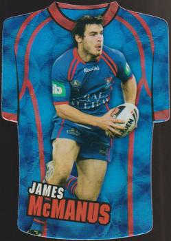 2009 Select NRL Champions - Holographic Jersey #JDC91 James McManus Front